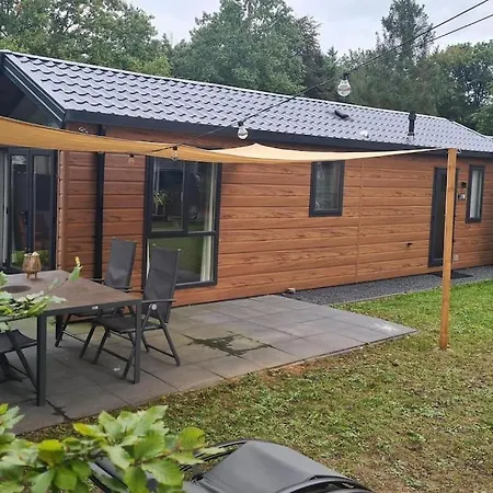 Modern Met Ruimte Tuin Op De Veluwe Chalet Epe