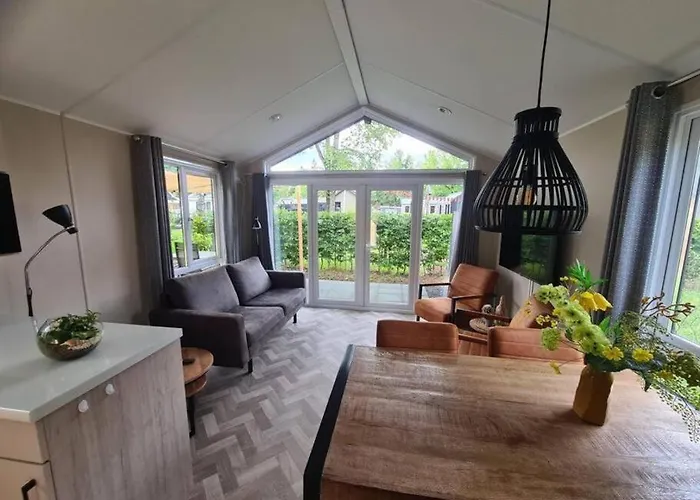 Chalet Modern Met Ruimte Tuin Op De Veluwe *