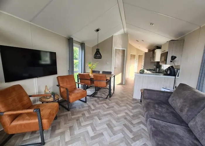 Chalet Modern Met Ruimte Tuin Op De Veluwe *