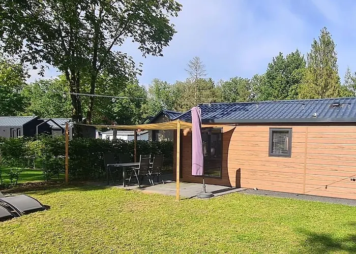 Chalet Modern Met Ruimte Tuin Op De Veluwe Epe